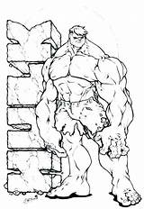 Hulk Coloring Pages Incredible Printable Color Getdrawings Print Getcolorings Ng Colorings sketch template