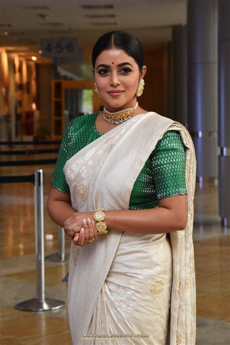 Nisarga Lakshman Gowda Hot Photos In Saree Actress Galaxy