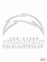 Chargers Coloring Diego San Logo Pages Football Printable Color Sport Sports Angeles Los Nfl Designlooter Compatible Ipad Version Click Popular sketch template