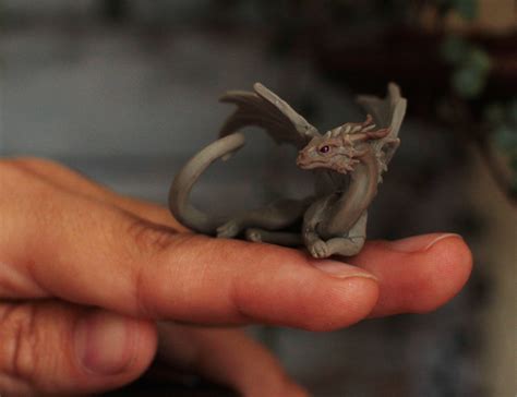 tiny dragon acrylic art collectibles brainchildnet