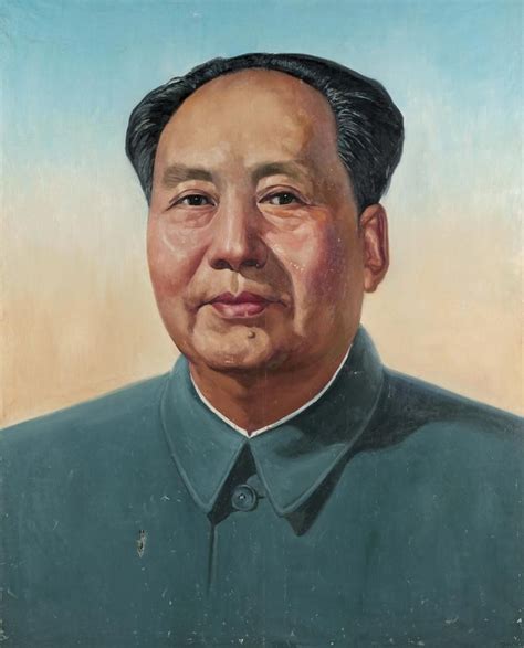 jin shangyi portrait  mao zedong  portrait drawing