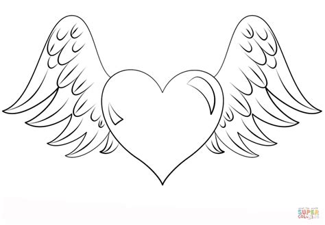 coloringrocks heart coloring pages angel coloring pages wings drawing