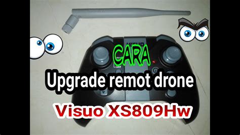upgrade remote drone visuo xshw youtube