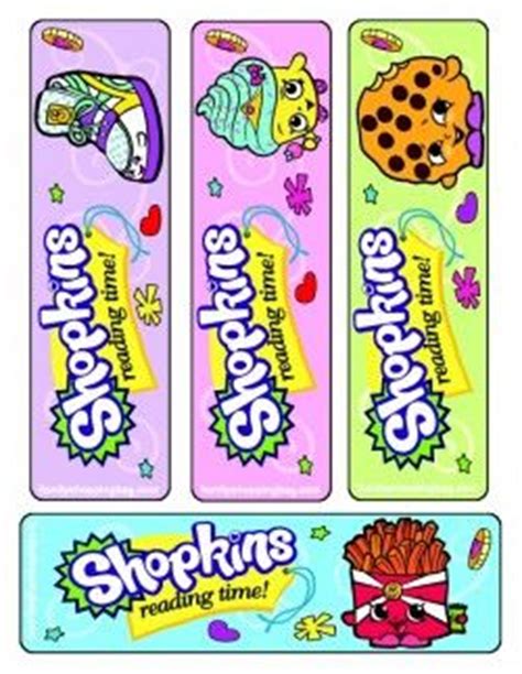 shopkins bookmarks bookmarks shopkins birthday shopkins party shopkins
