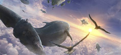 flying whales  tiago silverio rimaginarylandscapes