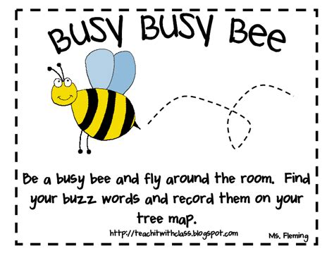 teach   class busy busy bee