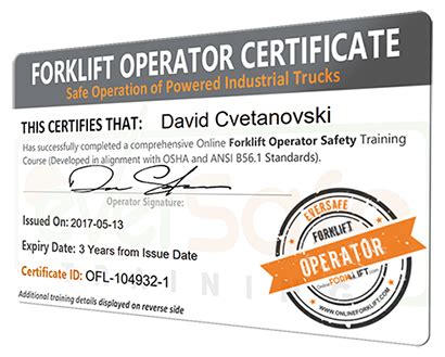 forklift operator certificate web forklift training forklift
