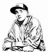 Eminem Drawing Getdrawings sketch template