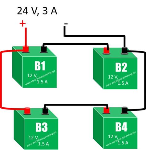 parallel battery diagram