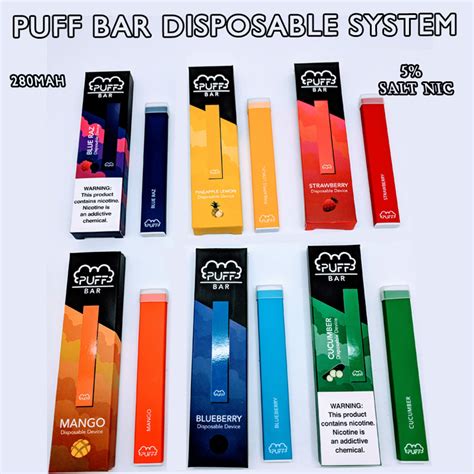 puff bar disposable device