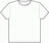 Shirt Template Blank Printable Coloring Shirts Large Print Tee Pages 2d Templates Coloringhome Colouring sketch template