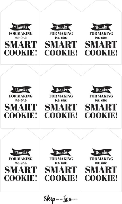 smart cookie  printable printable word searches