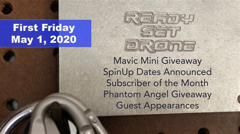 friday    mavic mini giveaway spinup announcement youtube