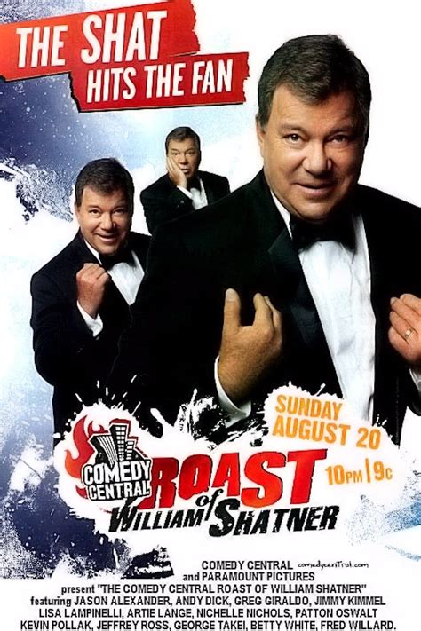 comedy central roast of william shatner 2006 posters