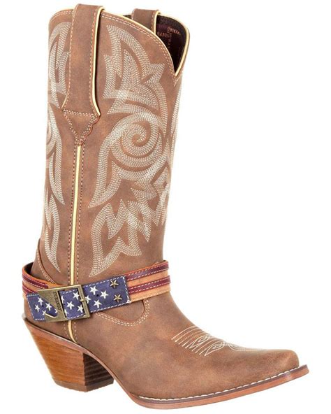 durango women s american flag buckle western boots boot barn