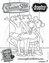 Angelina Ballerina Pages Coloring Getcolorings sketch template