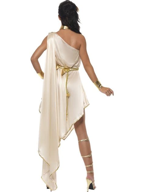 greek athena goddess ladies fancy dress costume outfit adult sexy