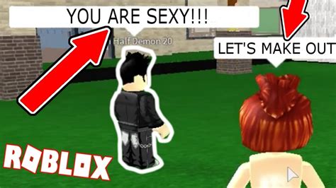 Trolling As A Hot Girl In Roblox Youtube