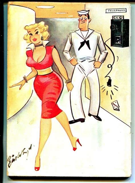 Smiles 72 12 1955 Bill Wenzel Pin Up Cover Cartoons Gags Vg Comic