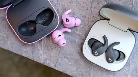 beats fit pro review sporty airpod pros   sound  verge