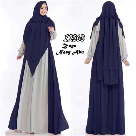 model gamis elzatta terbaru motif baju muslim baju atasan wanita muslim