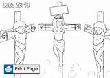 Crucified Crucifixion Connectusfund Luke Pdfs Niv sketch template
