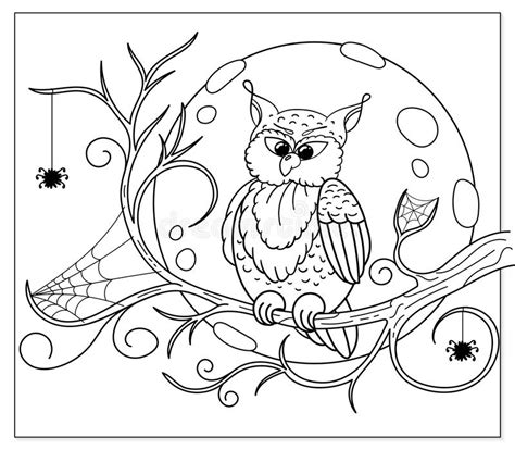 halloween owl coloring pages coloring home