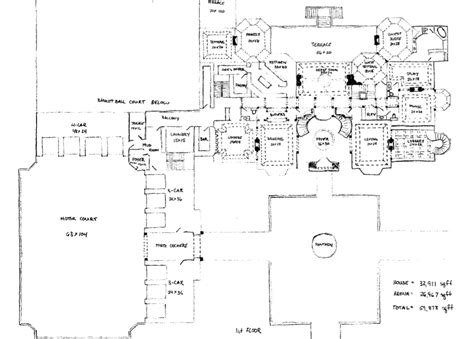 mega mansion floor plan  house design ideas