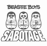 Beastie Sabotage Rap sketch template
