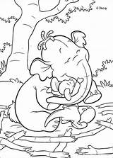 Lumpy Coloring Roo Pages Hug Giving Big Pooh Winnie Color Online Print Disney Heffalump Hellokids Kids Book sketch template