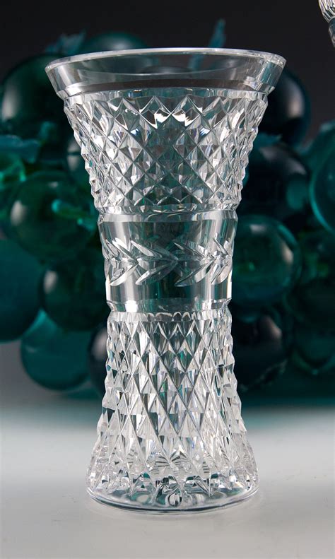 vintage waterford crystal glandore waisted vase