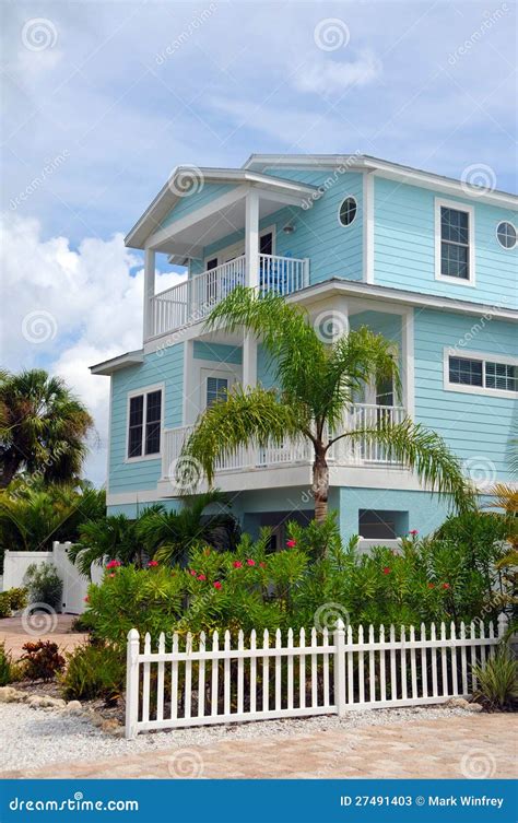 story beach house stock  image