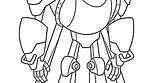Rescue Blades Bots Coloring Pages sketch template