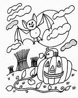 Halloween Coloring Pages Colouring Bat Kids Printable Bats Print Pumpkin Cool Templates sketch template