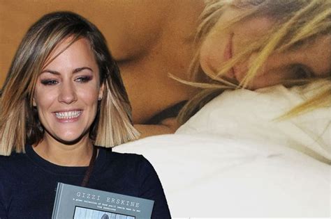 Topless Caroline Flack Flaunts An Eyeful Of Cleavage As