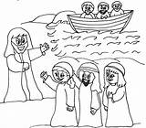 Disciples Jesus Coloring Pages His Calling Color Printable Getcolorings Colo sketch template
