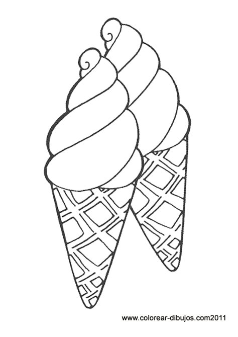 icecream click  images coloring pictures ice cream  save