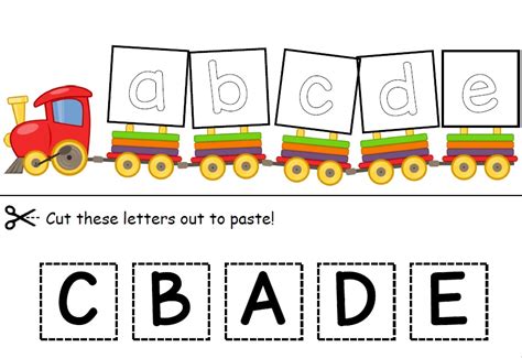 alphabet train teaching resources