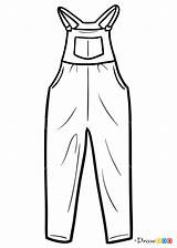 Clothes Overalls Draw Webmaster обновлено автором July Drawdoo sketch template