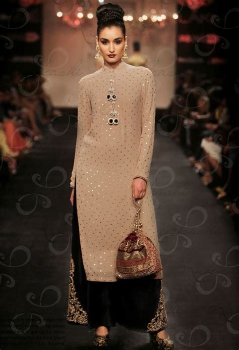 beige georgette designer salwar kameez with sequins work