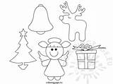 Christmas Patterns Ornament Felt Coloring Template Tree Star Claus Window Reddit Email Twitter sketch template