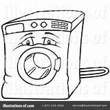 Laundry Coloring Pages Machine Washing Clipart Getcolorings Clip Printable sketch template