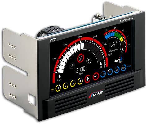 vxt  channel lcd touch panel fan controller