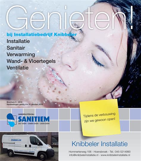 installatiebedrijf knibbeler brochure    sanitiem sanitair issuu
