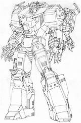 Grimlock Transformers Dinobots Getdrawings Sketch sketch template