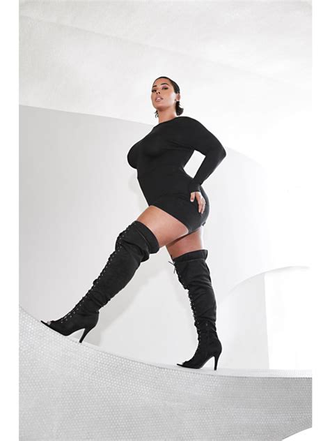 Oh Hey Curvy Girl These Fire Thigh High Boots Are What You Ve Been