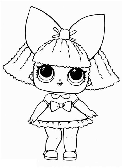 printable lol doll coloring pages  coloring sheets baby