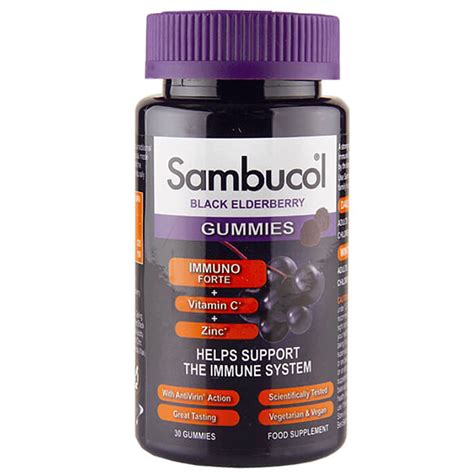 sambucol immuno forte gummies 30 gummies feelunique