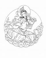 Tara Coloring Tattoo Green Deviantart Primitive Artifice Google Search Sketch Book Mantra Choose Board Goddess Buddhist Dance Deviant Comments Template sketch template