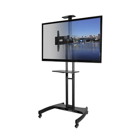 kanto mtm65pl mobile tv stand with mount for 37 to 65 inch flat panel